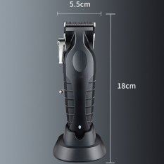 Tông đơ cắt tóc Kemei-2296 kiểu dáng bắt mắt lưỡi sắc bén tay cầm chống trượt công tắc tiện lợi