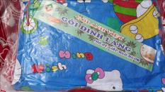 Gối LÁ ĐINH LĂNG Chống mồ hôi trộm cho bé ngủ ngon, Size to 30*40cm cho bé từ 1 tuổi trở lên