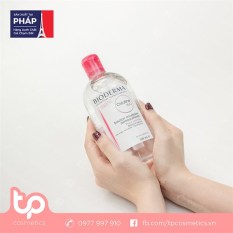 Nước Tẩy Trang Bioderma Crealine H2O Solution Micellaire 500ml Hồng