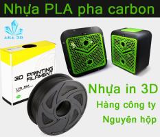 Nhựa PLA pha bột carbon, mực in 3D carbon black.