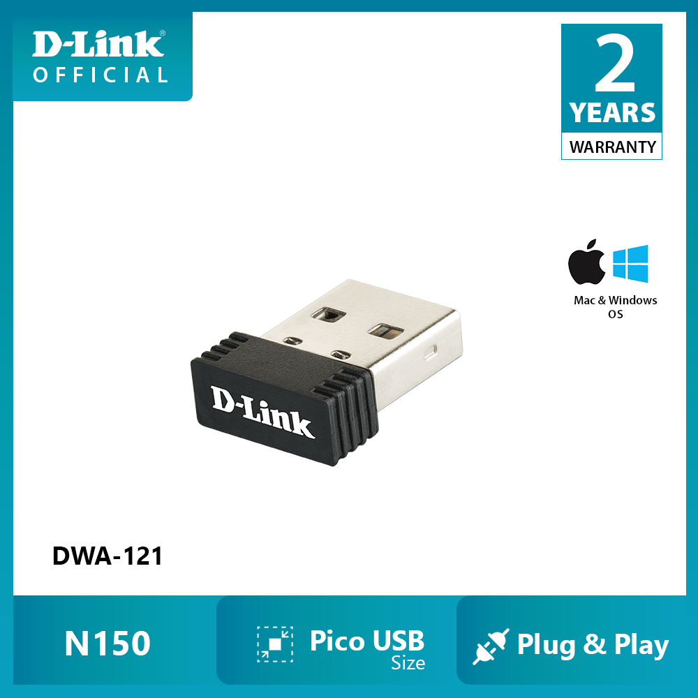 USB Thu Sóng wifi D-LINK DWA-121 – Hàng chính hãng