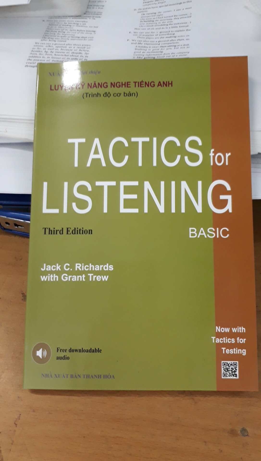 [HCM]Sách - Luyện kỹ năng nghe tiếng Anh (Tactics for Listening - Basic [Third Edition]