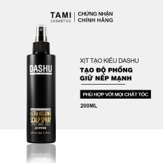 Keo xịt tạo kiểu tóc DASHU Daily Ultra Holding Scalp Spray xịt tóc giữ nếp lâu, không gây hư tổn tóc, dành cho cả nam và nữ keo xịt tóc TM-XT02