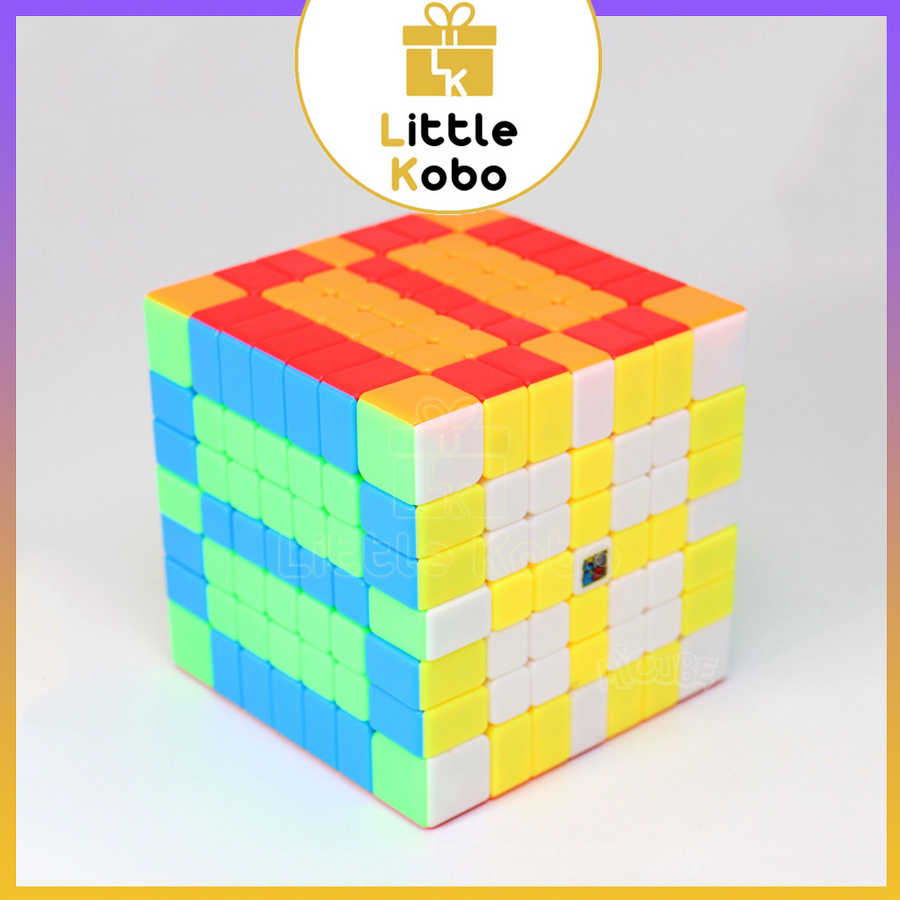 Rubik 7x7 Stickerless MoYu MeiLong MFJS Rubic 7 Tầng 7x7x7 Đồ Chơi Trí Tuệ