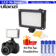 [Tiết kiệm 20%] Đèn led mini cho điện thoại, máy ảnh, máy quay phím Ulanzi FT-96 LED – Đèn trợ sáng + 4 pin sạc AA 1200mAh