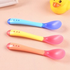 set 3 thìa báo nóng silicon cho bé ăn dặm