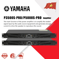 Yamaha P3500S-Pro/P5000S-Pro Chuyên nghiệp chuyên nghiệp Bộ khuếch đại công suất kỹ thuật số công suất cao, bộ khuếch đại công suất bass chất lượng cao.