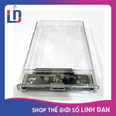 Hộp đựng ổ cứng 2.5 inch HDD box HDD Qgeen C25B USB 3.0 trong suốt