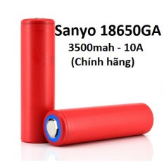 Pin Li-ion 18650 Sanyo / Panasonic NCR18650GA – 3500mah – 10A 18650GA – [P1] SANYO GA
