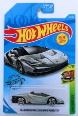 Xe ô tô mô hình tỉ lệ 1:64 Hot Wheels ’16 Lambo Centenario Roadster ( màu xám )