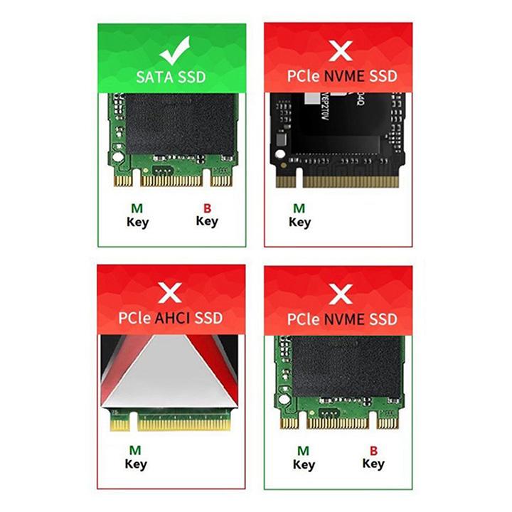 Box SSD M.2 SATA USB-A-C 3.1 3NU31 BX16