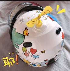 Combo 2 Chong Chóng Doraemon gắn xe, mũ bảo hiểm