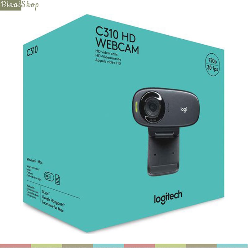 Webcam chat trực tuyến HD720P Logitech C310 (BH: 02 năm)