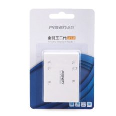 Đầu đọc thẻ nhớ Pisen All-in-1 USB 2.0 – 6 Slot (Trắng) – Nhất Tín Computer