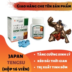 Viên TENGSU cao cấp tăng cường sinh lý nam mạnh mẽ (hộp 16 viên) – japan – hàng chính hãng