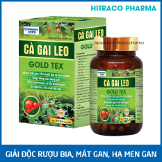 Bổ gan Cà Gai Leo Gold Tex mát gan, giải độc gan, hạ men gan, tăng cường chức năng gan – Hộp 50 viên