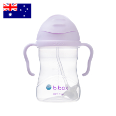 【B.BOX】BÌNH NƯỚC 360 ĐỘ CHO BÉ TẬP UỐNG NƯỚC – MÀU TÍM PASTEL