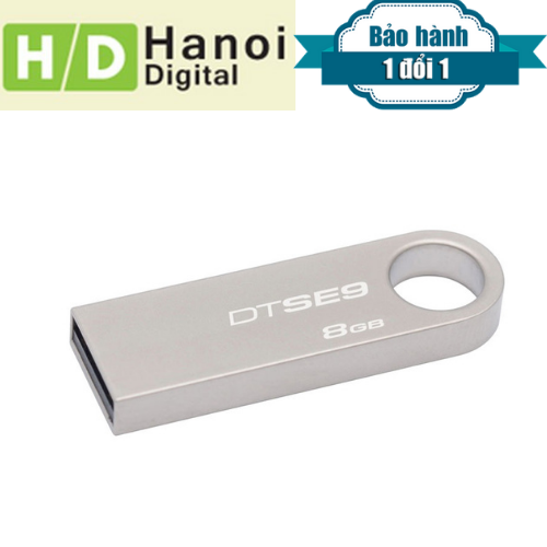 USB Kingston SE9 8Gb đủ dung lượng bảo hành 1 đổi 1