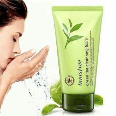 Sữa Rửa Mặt Trà Xanh Cho Da Mụn Innisfree Green Tea Cleansing Foam 150ml