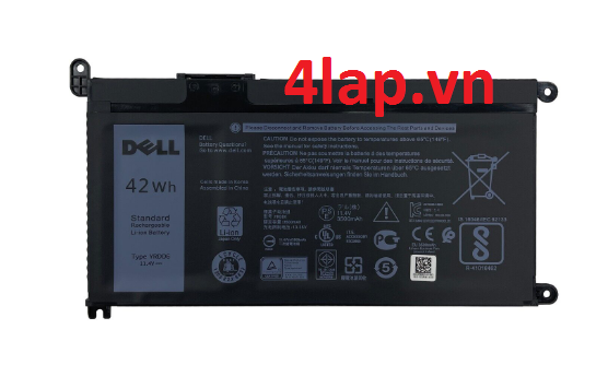 Thay Pin Laptop Dell Inspiron 5485 5491 5493 5593 5481 2-in-1 Original 42Wh YRDD6 0YRDD6