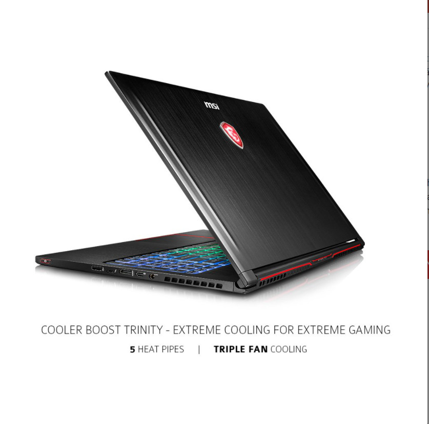 Thay vo moi laptop MSI GS63