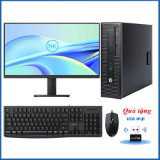 Bộ Máy Tính Để Bàn HP core i3 4130 Ram 8GB Ổ Cứng SSD 120GB + Màn Hình Xiaomi 22 inch Tặng Kèm Bộ Bàn Phím Chuột Dareu, Bảo Hành 12 Tháng
