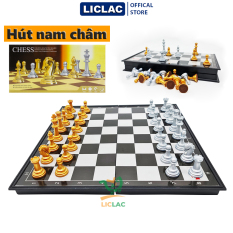 Bộ cờ vua Sato 042 SIZE NHỎ có Hút Nam Châm, Đồ chơi trẻ em boardgame Việt Nam, Đồ chơi trí tuệ giúp bé phát triển tư duy – LICLAC