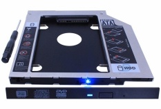 Caddy Bay Nhôm Chuẩn SATA3 Mỏng 9.5mm Dùng Để Cắm Thêm Ổ Cứng SSD HDD Thứ 2 Cho Laptop (Khay cắm thêm ổ cứng SSD HDD cho Laptop))