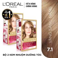 Bộ 2 kem nhuộm dưỡng tóc L’Oreal Paris Excellence Fashion 172mlx2