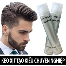 Keo Xịt Tóc BUTTRELFY SHADOW – Keo Vuốt Tóc Dạng Xịt Tóc Chuyên Nghiệp Làm Cứng Tóc Cho Nam Và Nữ 320ML
