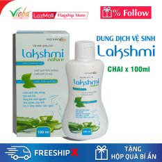 Làm sạch nhẹ nhàng, kháng khuẩn, khử mùi hôi, làm thơm vùng kín. Làm dịu mát da khi bị: khô rát, ngứa ngáy do viêm, nhiễm, khó chịu. Duy trì độ ẩm và độ PH tự nhiên cho da vùng kín. Dung dịch vệ sinh phụ nữ Lakshmi, chai 100ml