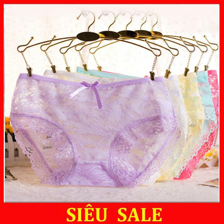 COMBO 5 Quần Lót Nữ Ren Thoáng Mát DL03