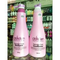 Cặp gội xả Obsidian Damage Care Hàn Quốc (2x580ml)