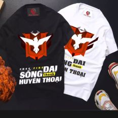 áo thun free fire in hình sống dai thành huyền thoại 07