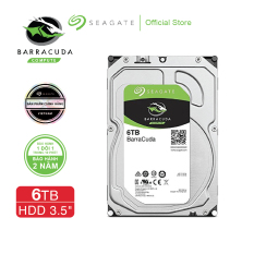 [Trả góp 0%]Ổ cứng HDD 3.5″ PC SEAGATE BarraCuda 6TB SATA 5400RPM 256MB – ST6000DM003