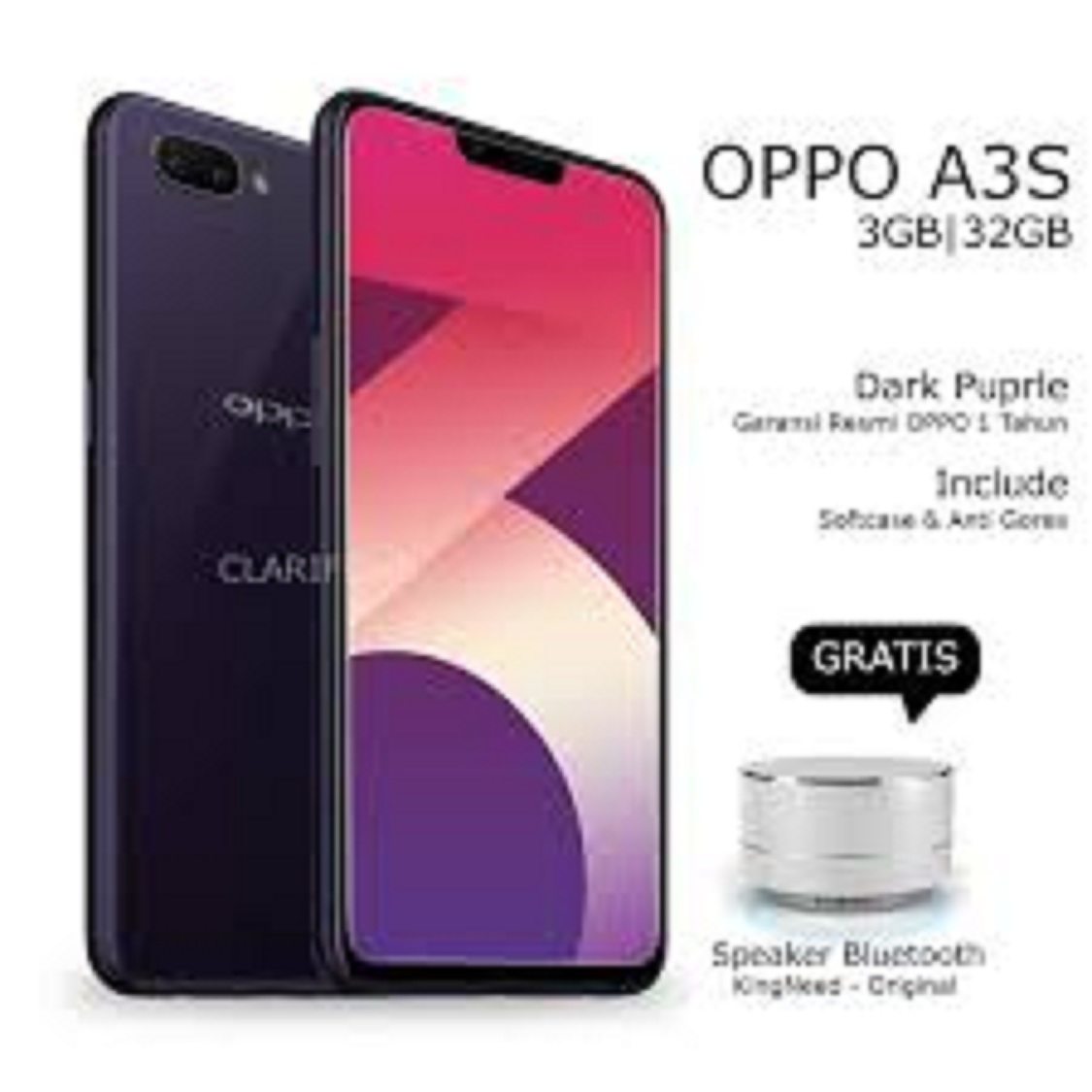 điện thoại OppoA3S – Op po A3s ram 4G/64G mới – Chơi Game mượt, Camera nét