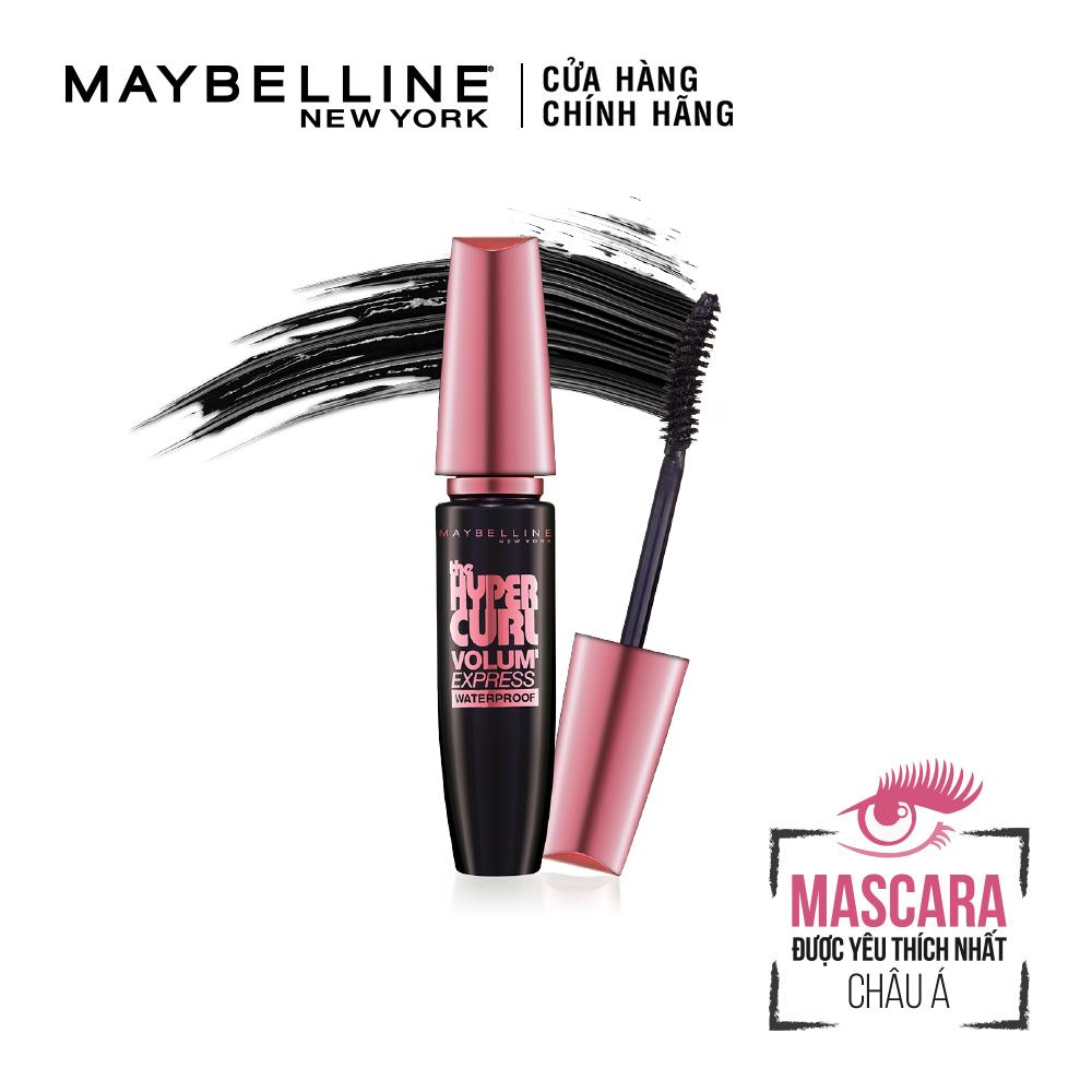 Mascara làm dài và cong mi Maybelline New York Hyper Curl 9.2ml