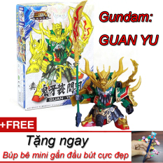 Đồ Chơi Lắp Ráp Mô Hình New4all Gundam Nhân Vật A006 Tướng Tam Quốc Diễn Nghĩa giá rẻ – Quan Vũ tặng kèm búp bê dễ thương