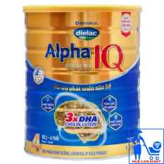 Sữa Bột Vinamilk Dielac Alpha Gold IQ 4 – Hộp 1,5kg (Cho trẻ từ 2~6 tuổi)