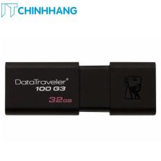 USB Kingston 32GB 100G3 USB 3.0 – Hãng Phân Phối Chính Thức
