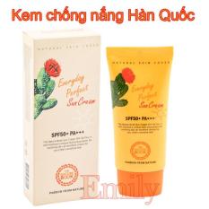 Kem chống nắng, giữ độ ẩm, mịn màng da The Nature Book 50g với chỉ số chống nắng SPF 50+ PA+++