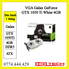 VGA Galax GeForce GTX 1050 Ti EXOC White 4GB like new