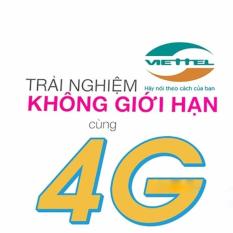 Sim 4G Viettel D500 Trọn gói 1 năm không cần nạp tiền điện thoại. Lướt web thả ga từ MƯỜNG THANH ROYAL
