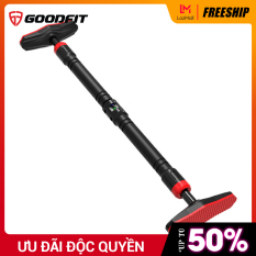 Xà đơn gắn cửa, treo tường thép chịu lực có thước thăng bằng GoodFit GF201PU (model 2021)