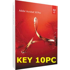 Phần mềm tạo sửa PDF Adobe Acrobat XI Pro – Key 10PC