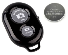 Remote chụp hình từ xa Bluetooth, Nút Bấm Bluetooth Điều Khiển Từ Xa Chụp Ảnh Tự Động Cho Smartphone, Iphone, Ipad (Tặng kèm 1 pin CR2032)