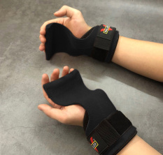 Găng Tay Tập Gym Dây Kéo Lưng xô Lifting Grips ( Lót Tay & Kéo Lưng ) – Straps (1 Đôi)