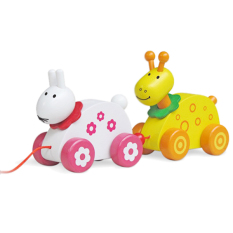 Đồ chơi gỗ Đôi bạn Hươu Thỏ WinWinToys