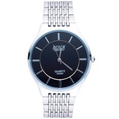 Đồng hồ nam dây inox BOSCK H3304 (Trắng phối đen)