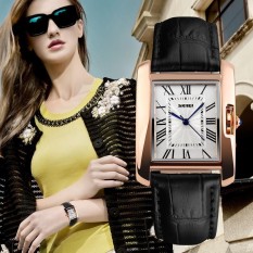 Đồng hồ nữ dây da Skmei 1085 (dây đen)